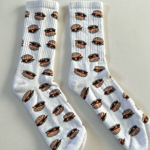 Cheeseburger Socks